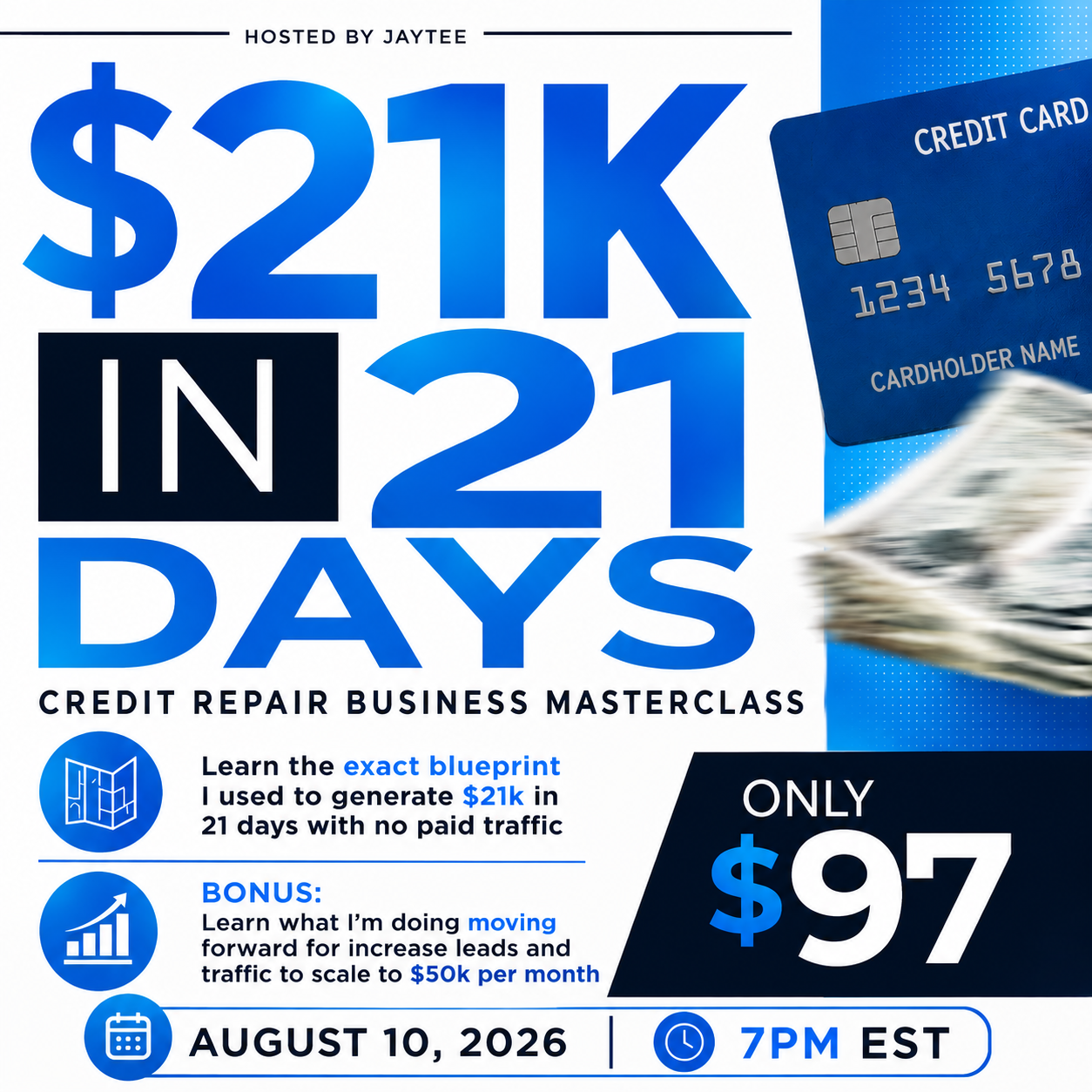 $21K In 21 Days Masterclass